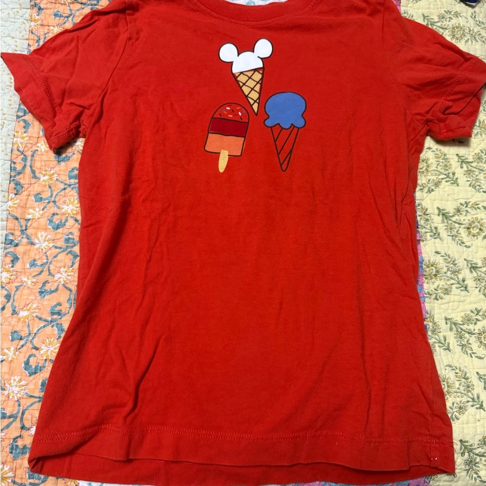 Hanna Andersson Red Kids Ice Cream Graphic T-Shirt